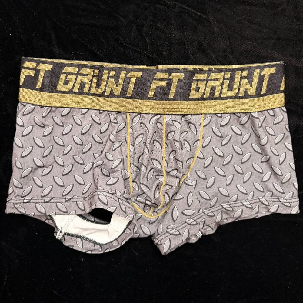 Fort Troff Grey Boxer Brief Jockstrap